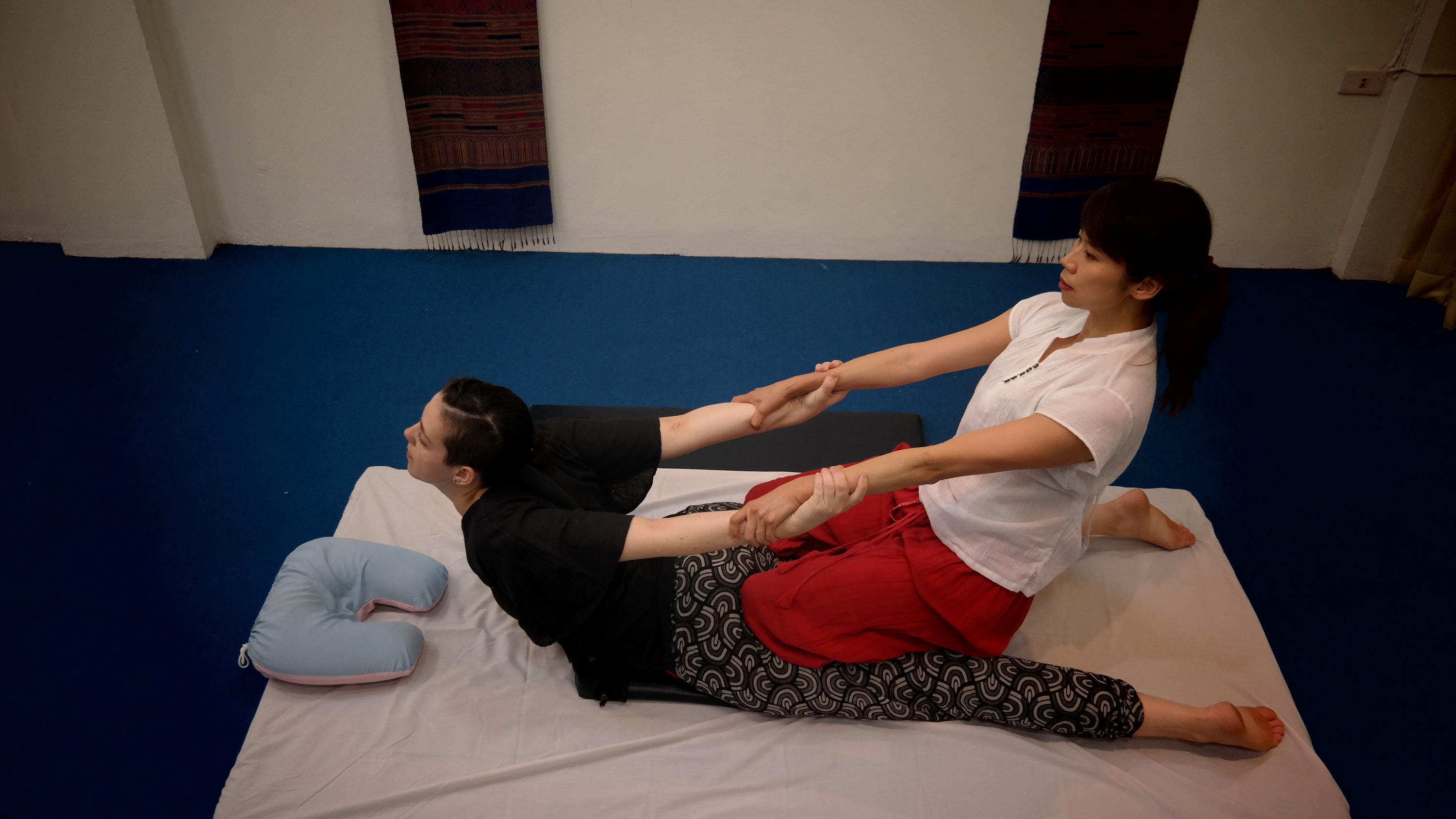 Thai massage Stretches
